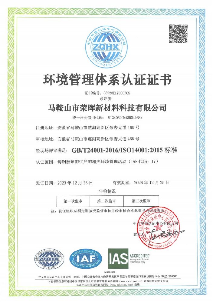 Occupational Health and Safety Management System Certification